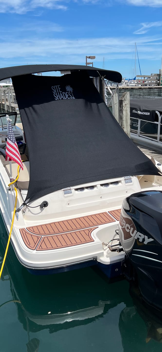 Customer photo review of Site Shades Boat/ Marine Site Shade