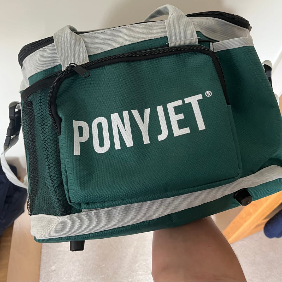 Customer photo review of Ponyjet Grooming Bag
