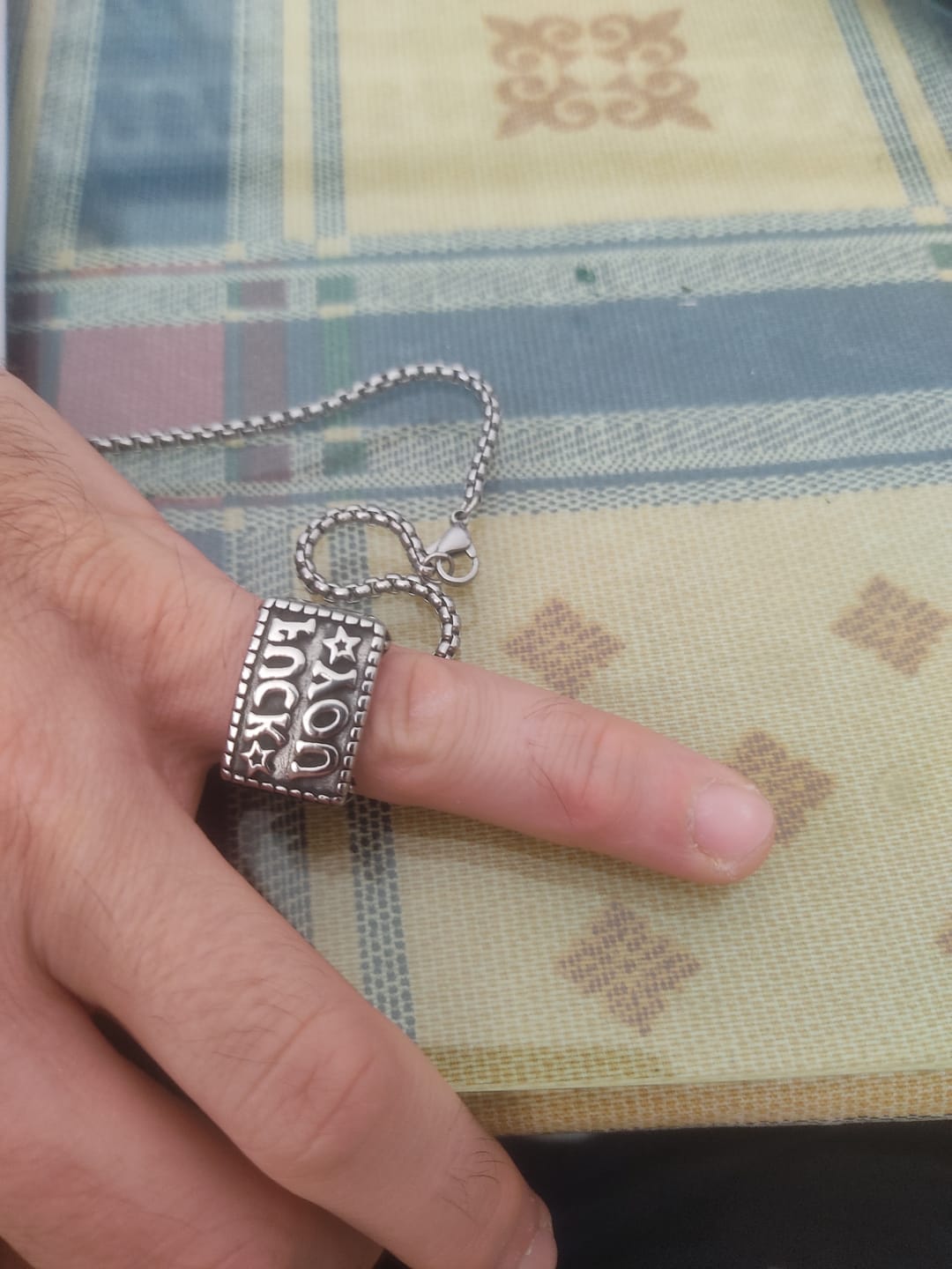 Customer photo review of F*ck.