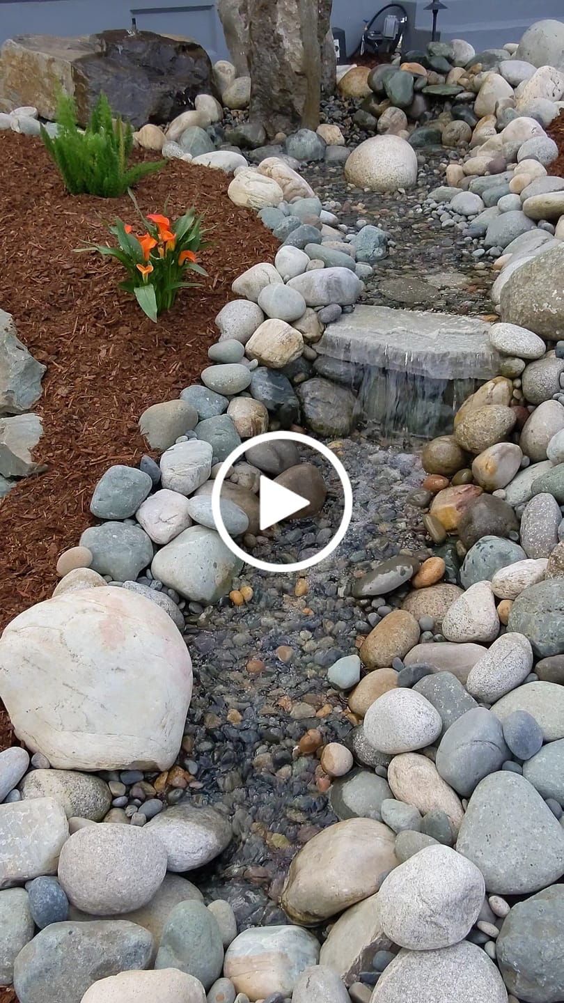 Customer video review of Medium Pondless Waterfall Kit 20" Waterfalls with 15' Stream - Marlin Series Ultimate
