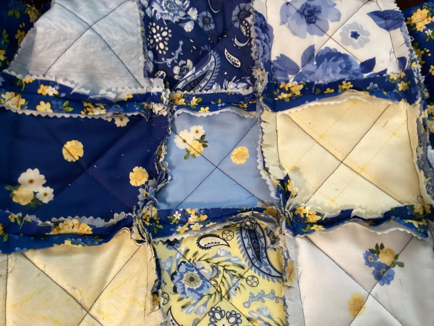 Customer photo review of True Fabrics - Sunshine Blooms - Precut Fabric