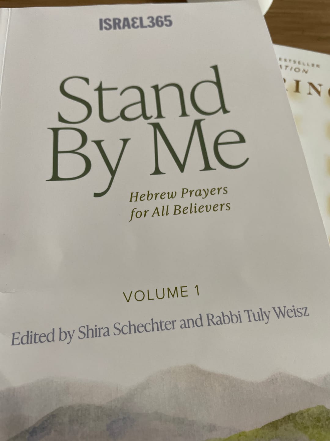 Customer photo review of Stand By Me: Hebrew Prayers for All Believers - Volume 1