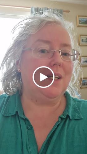 Customer video review of Trinity Moissanite Sleep Stud Earrings