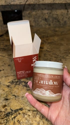 Customer photo review of Whipped Tallow Cream - Clean Cloud