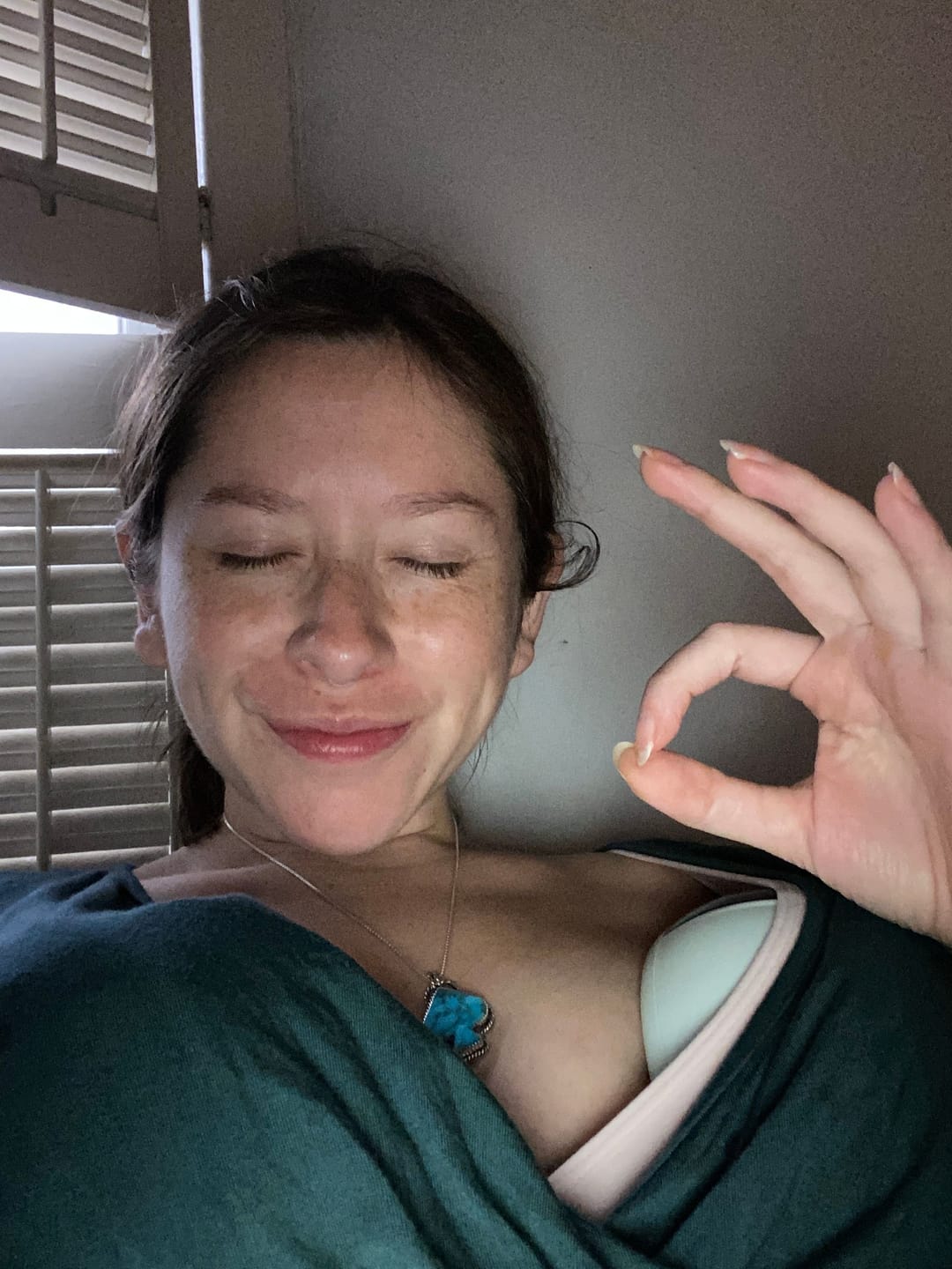 Customer photo review of Zomee Fit Wearable Hands Free Breast Pump