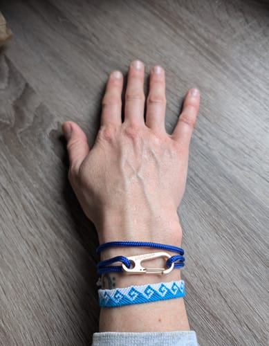 Customer photo review of Bracelet Couleurs Personnalisées
