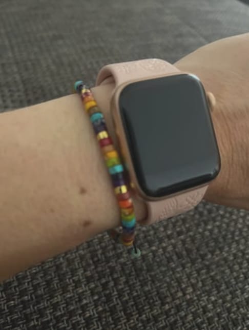 Customer photo review of 7 Chakras Energética | Pulsera | Equannt