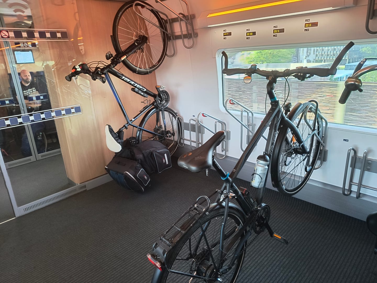Customer photo review of ComfortSet - Fahrradsattel & gefederte Sattelstütze