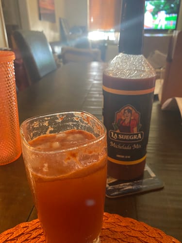 Customer photo review of La Suegra Michelada Mix