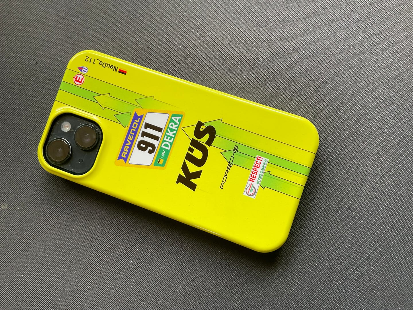 Customer photo review of Grello Porsche GT Livery - Individuelle Premium Hülle für iPhone