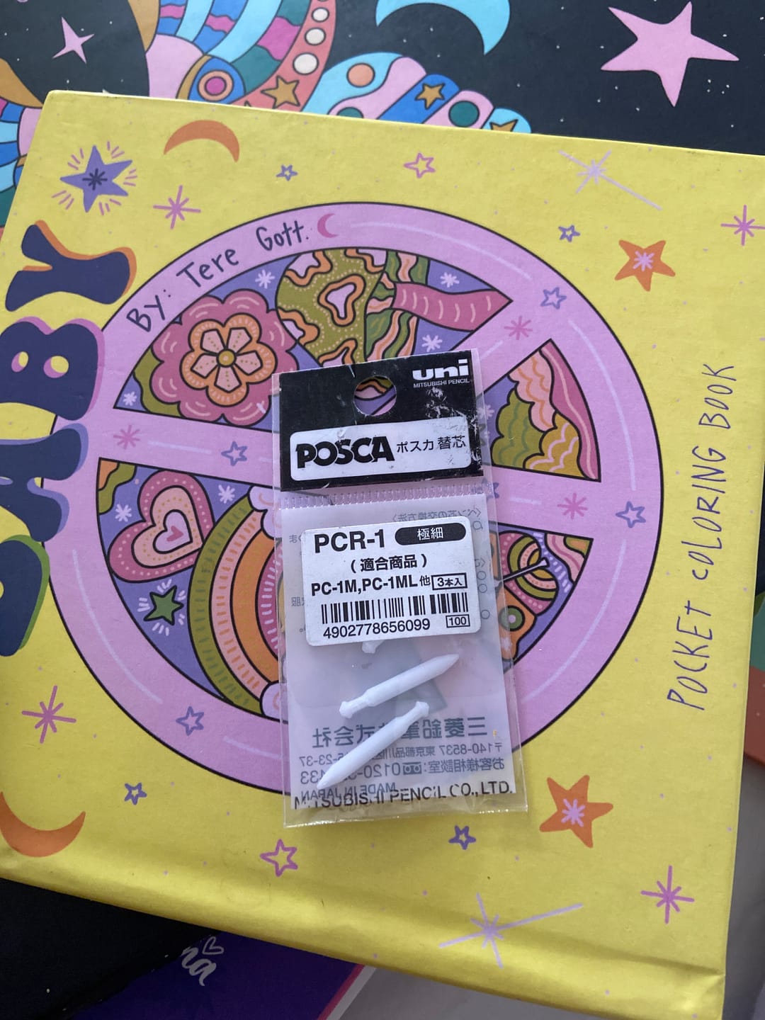 Customer photo review of Uni Posca PC-1M - Pack 3 Puntas Repuesto PCR-1