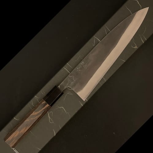 Customer photo review of Hatsukokoro Kurokaze Gyuto 215 mm