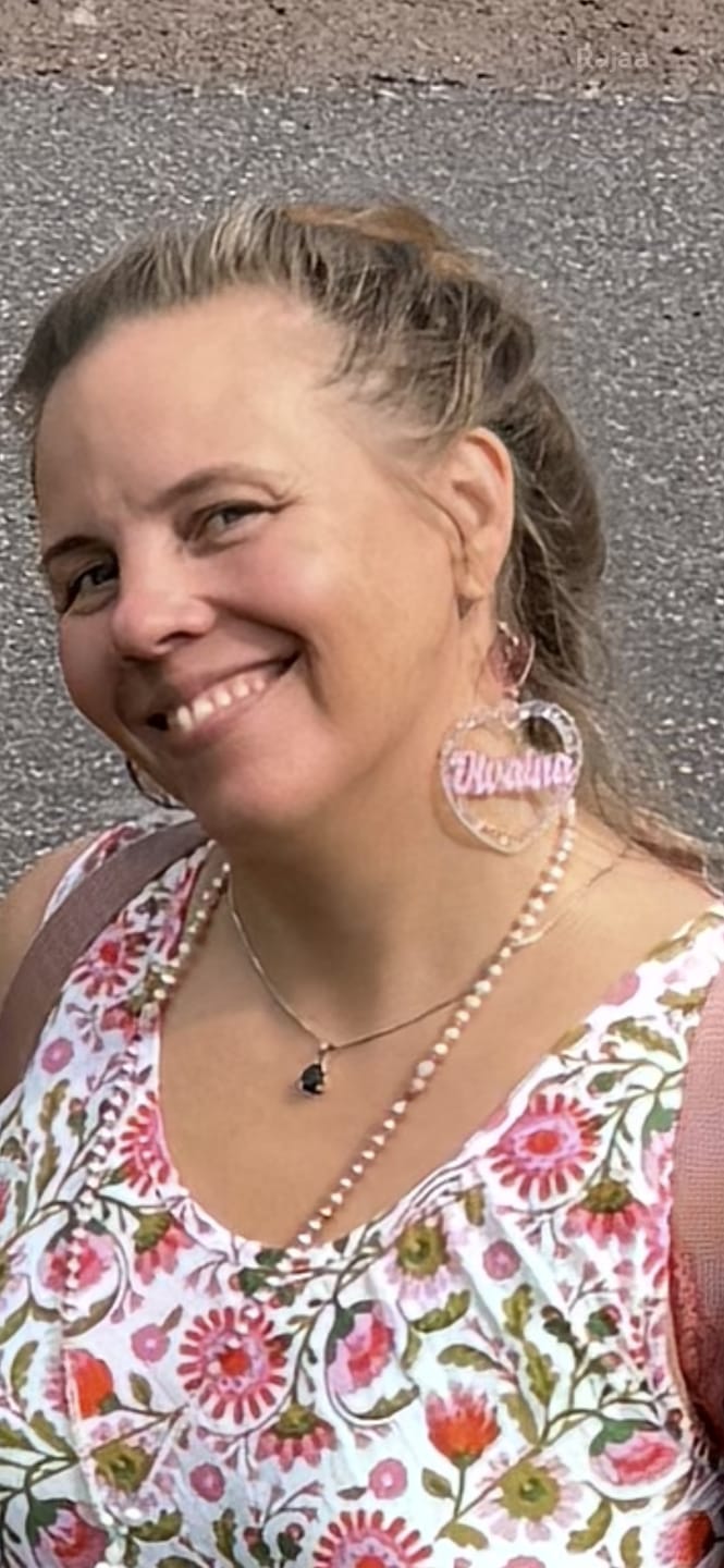 Customer photo review of Sydän korvikset omalla tekstillä
