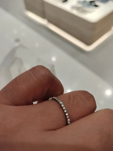 Customer photo review of Birthstone Ring