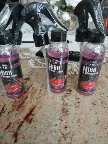 Customer photo review of 3 In 1 Neues Verbessertes Schnelles Autobeschichtungsspray