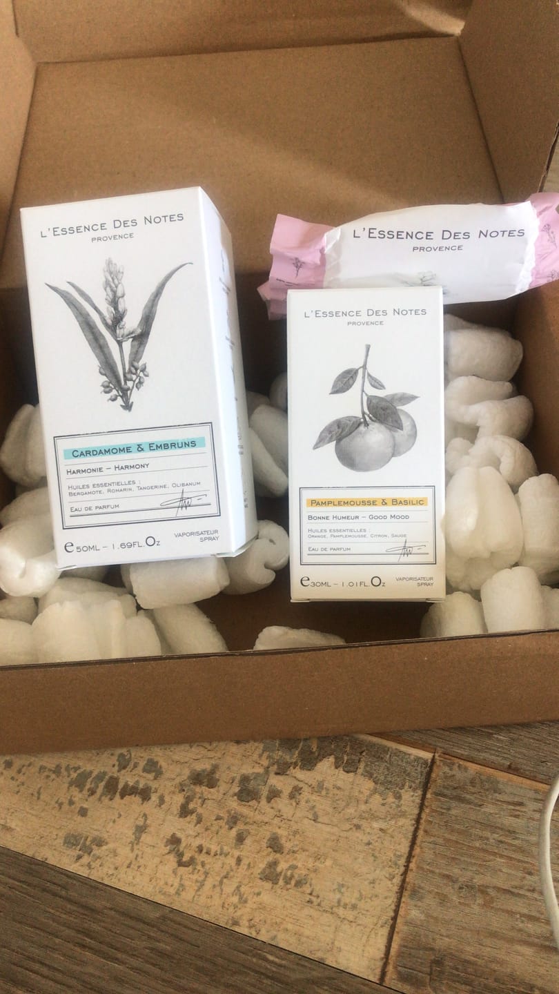 Customer photo review of Pamplemousse & Basilic