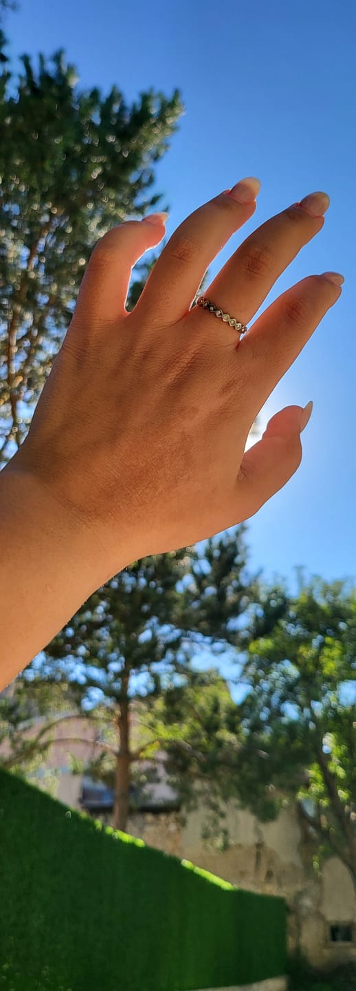 Customer photo review of Pretty Ring | 18K vergoldet