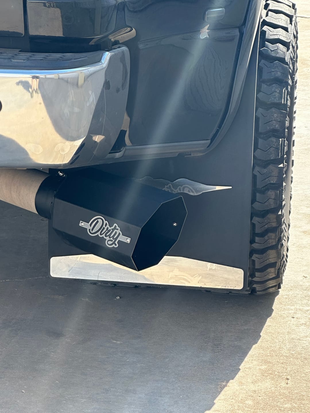 Customer photo review of Dirty Exhaust Tip (Trigger-Exhaust-Tip)