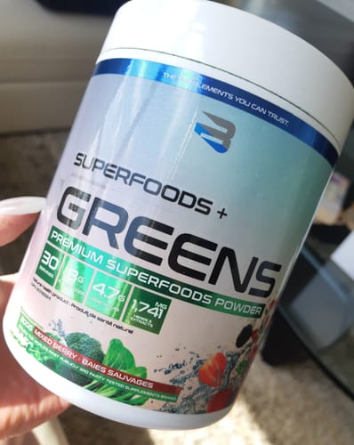 Customer photo review of Superfoods + Greens