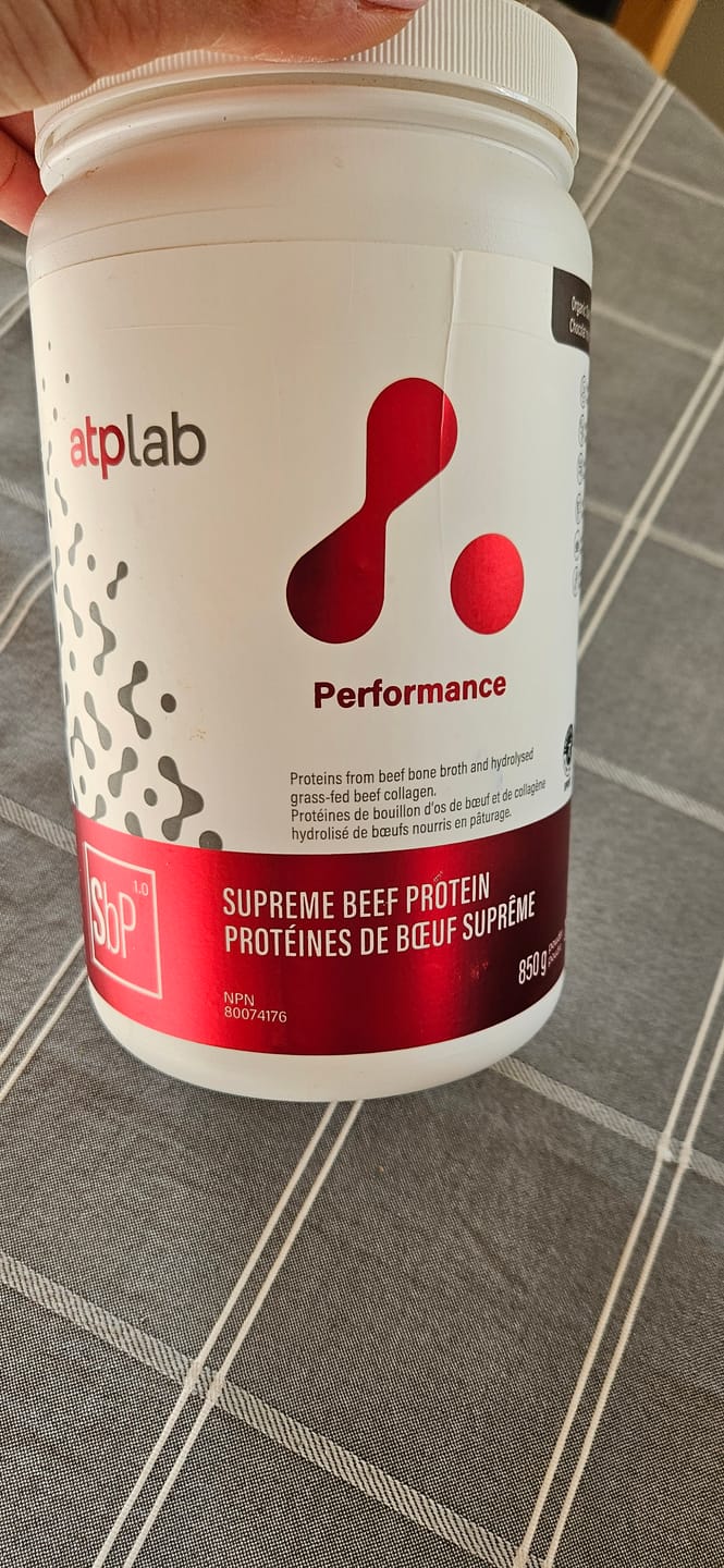 Customer photo review of ATP Lab - Supreme Beef Protein 850g