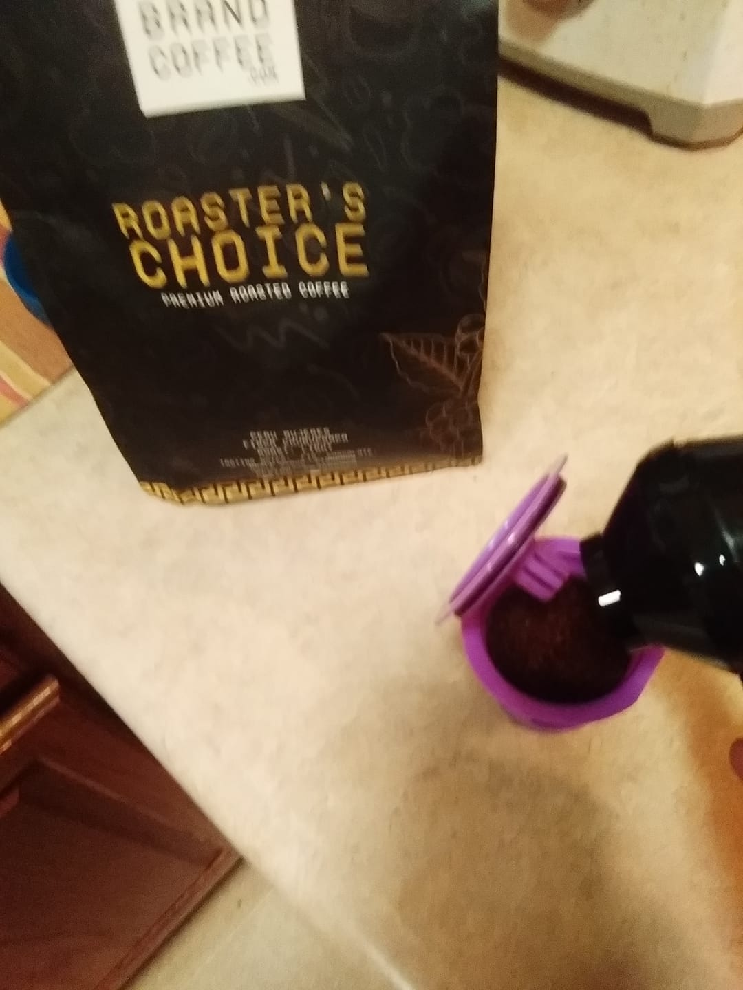 Customer photo review of Premium Monthly Coffee Club -Roaster's Choice