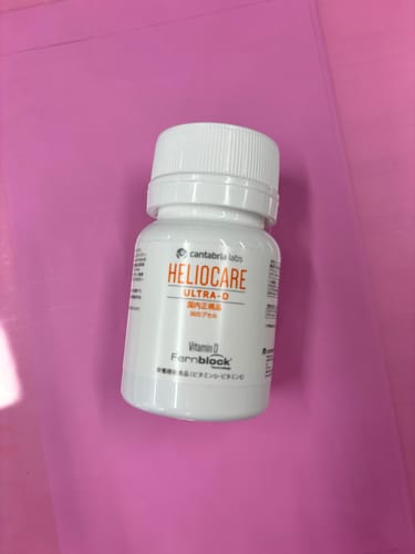 Customer photo review of ヘリオケア ウルトラD（飲む日焼け止め）