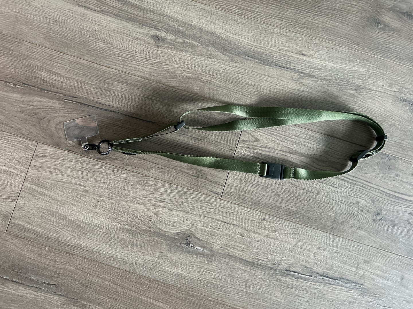 Customer photo review of Crossbody Phone Strap Green