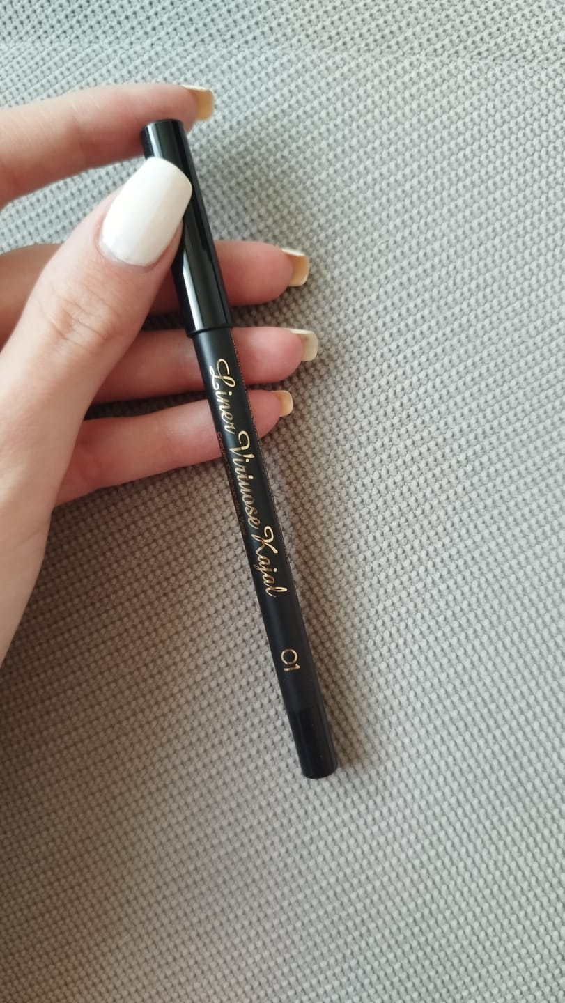 Customer photo review of Дълготраен гел - молив за вътрешен и външен контур Vivienne Sabò Liner Virtuose Kajal