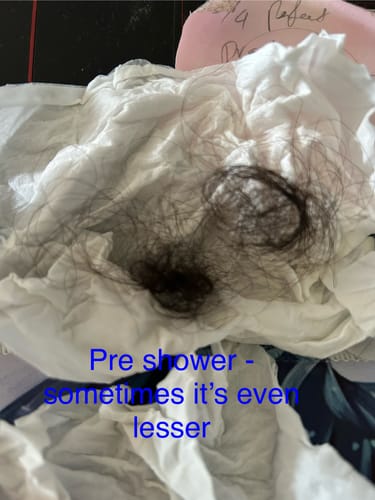 Customer photo review of Nourish & Shine Conditioner