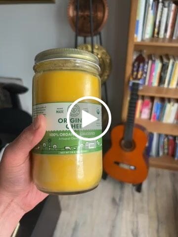 Customer video review of Original Ghee, Grassfed & Certified Organic