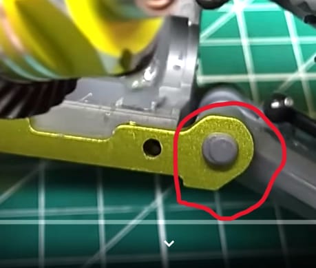 Customer photo review of Aluminum Front Steering Hub For RZ001