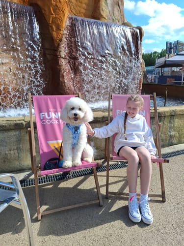 Customer photo review of Disney© Tough Trails™ Harness - Eeyore