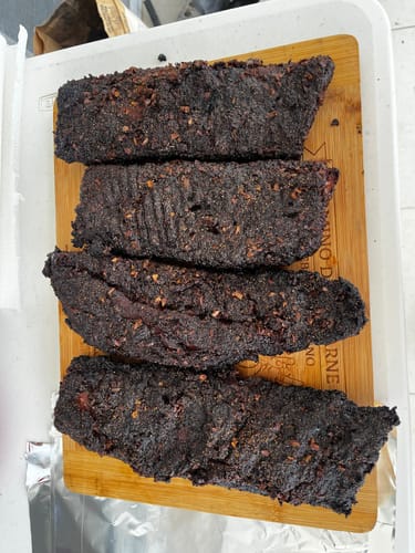 Reseña con foto de un cliente sobre Baby Back Ribs de Cerdo