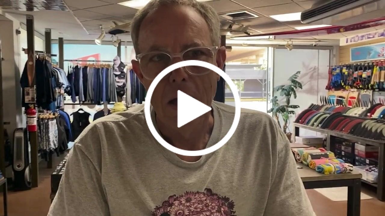 Customer video review of CJ Nelson PARALLAX PLUS 2+1 Fin (7'10-9'9) Thunderbolt Red