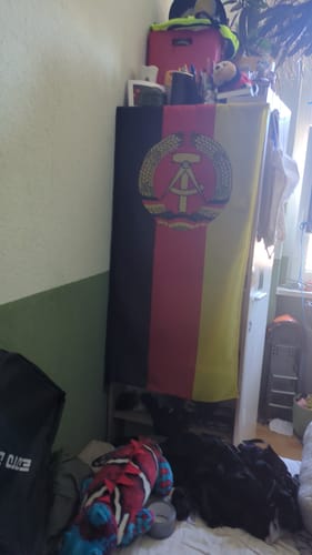 Customer photo review of Fahne inkl. Druck