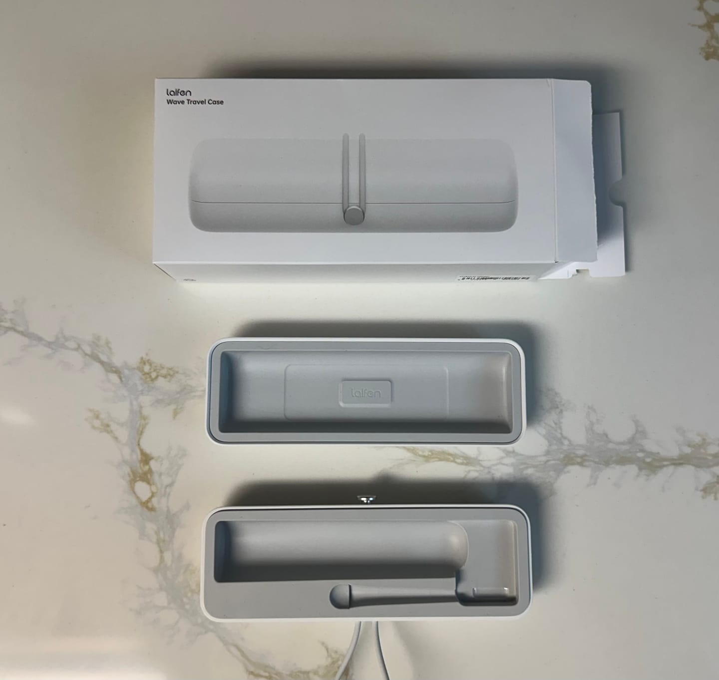 Customer photo review of Laifen Wave toothbrush travel case