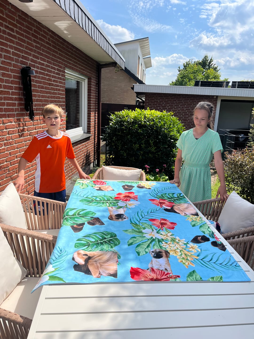 Customer photo review of Dein Foto - Individuelles Strandtuch