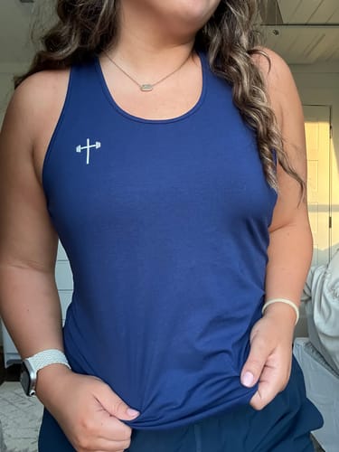 Customer photo review of Lightweight Racerback Tank