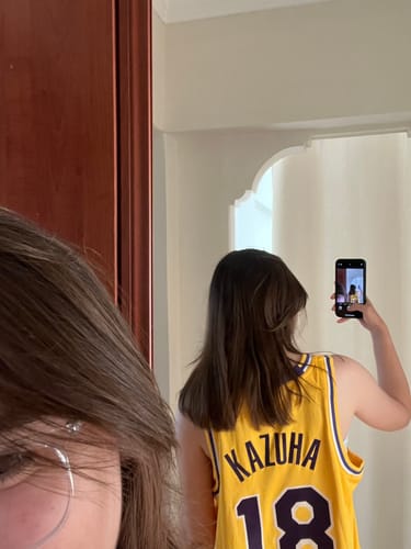Customer photo review of Le Sserafim Basketball Jersey
