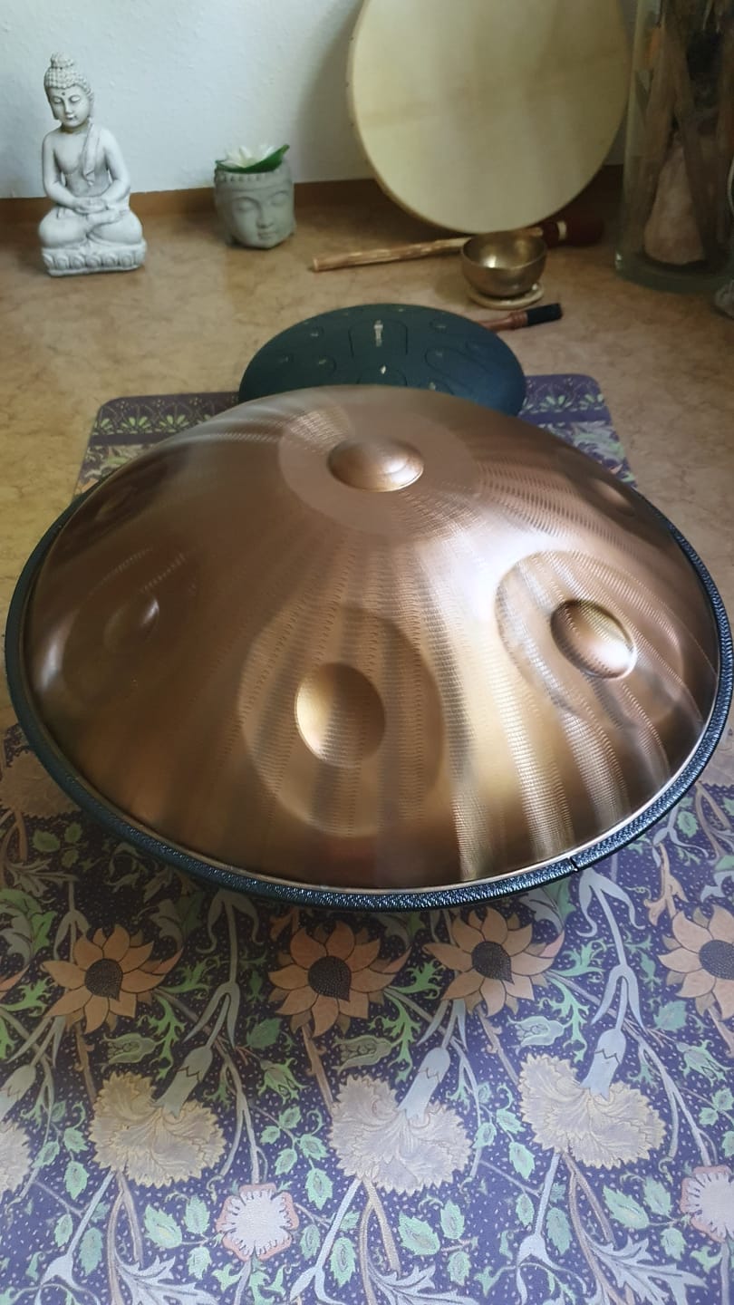 Customer photo review of Aelo Handpan F Low Pygmy Edelstahl