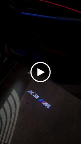 Customer video review of BMW X SERIES DOOR LIGHTS