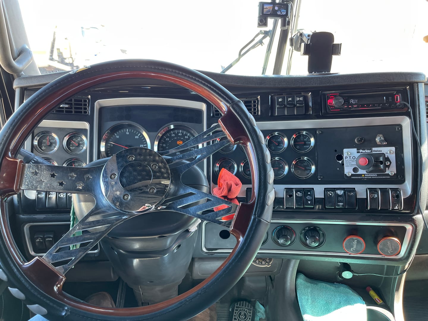 Customer photo review of Trim + Tire Spray - Auto