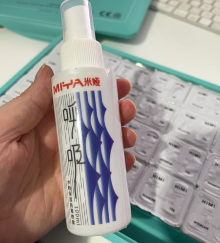 Customer photo review of Himi - Spray Protector Antihongos e Hidratador Para Gouache y Acrílicos 100 ml
