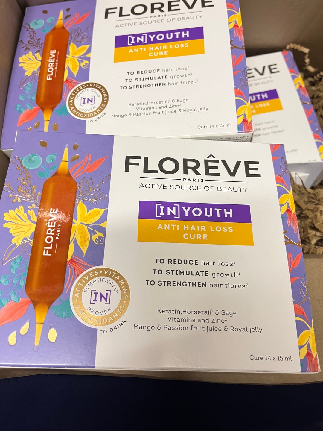 Customer photo review of [IN] YOUTH Cure Anti-Chute Cheveux