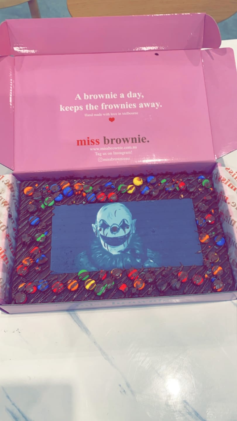 Customer photo review of Custom Image Brownie