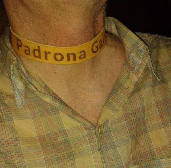 Customer photo review of SiaLinda: YOU Personalisiertes Halsband DEIN NAME oder WORT, individuell erstellt, viele Farben, italienisches Premium Vacchetta Leder