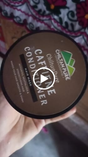 Customer video review of Caffeine Conditioner Hair Mask – Boost Hair Growth, Restore Manageability, Prevent Hair loss & Balances pH Level of Hair  250ml