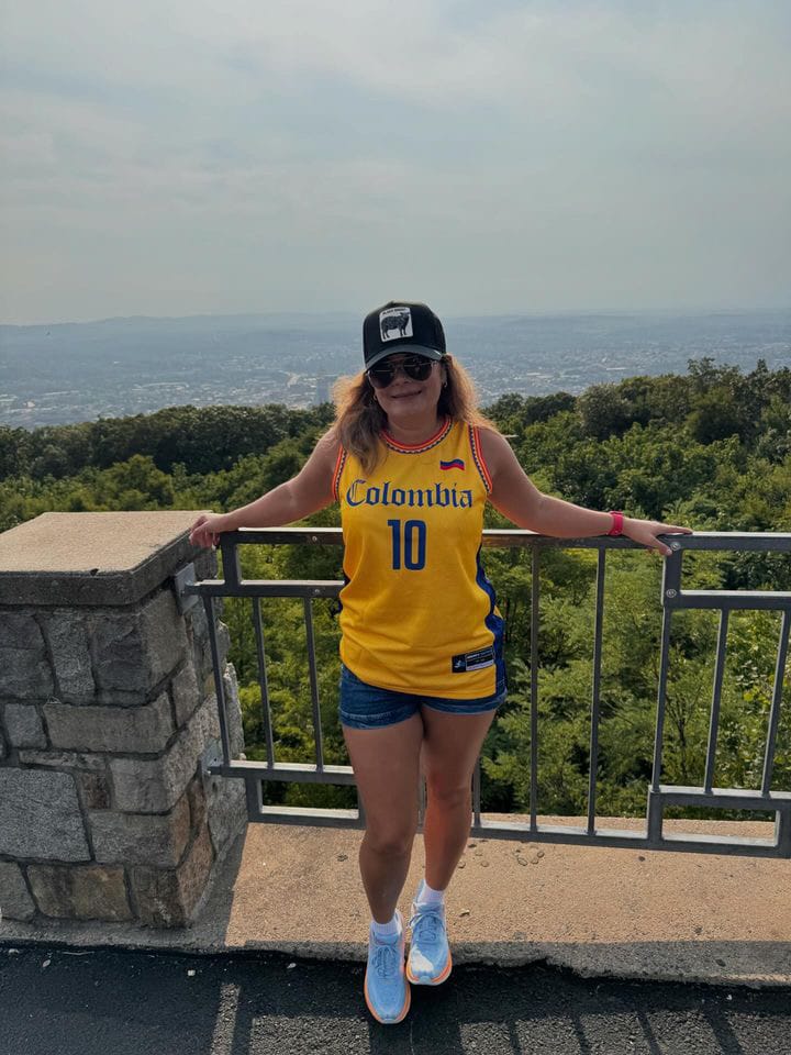 Customer photo review of Colombia Custom Basketball Jersey