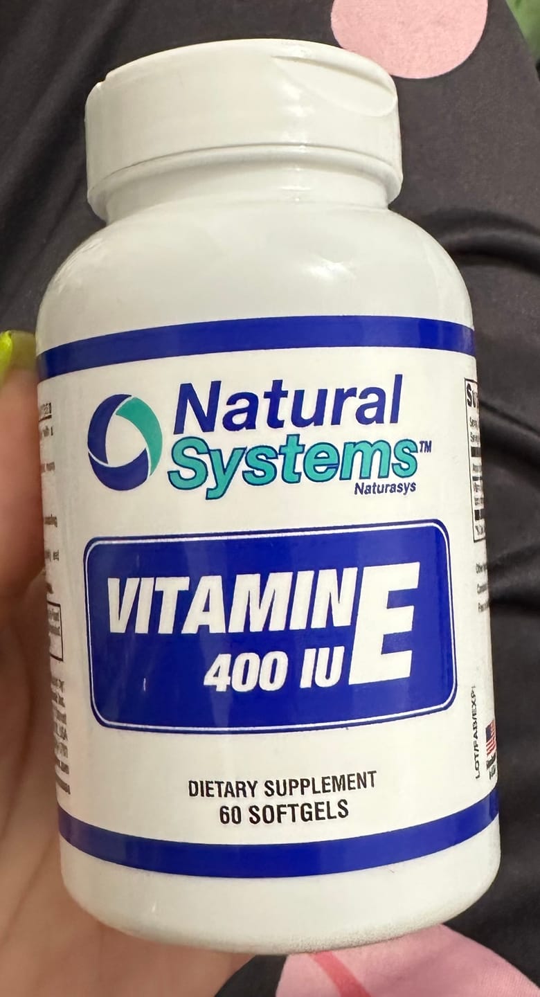 Customer photo review of Vitamina E - 400 IU