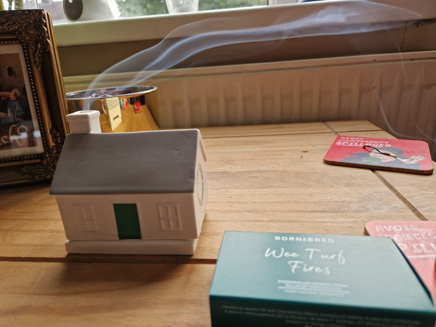 Customer photo review of Wee Cottage Incense Burner